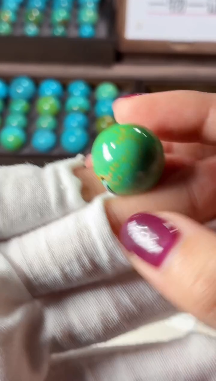 未镶嵌绿松石吊坠1