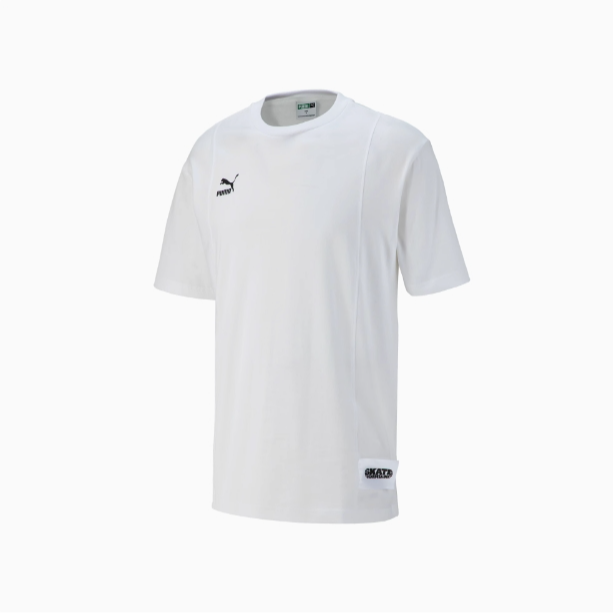 PUMA/彪马正品夏季男子时尚印花透气运动短袖T恤 620219-02
