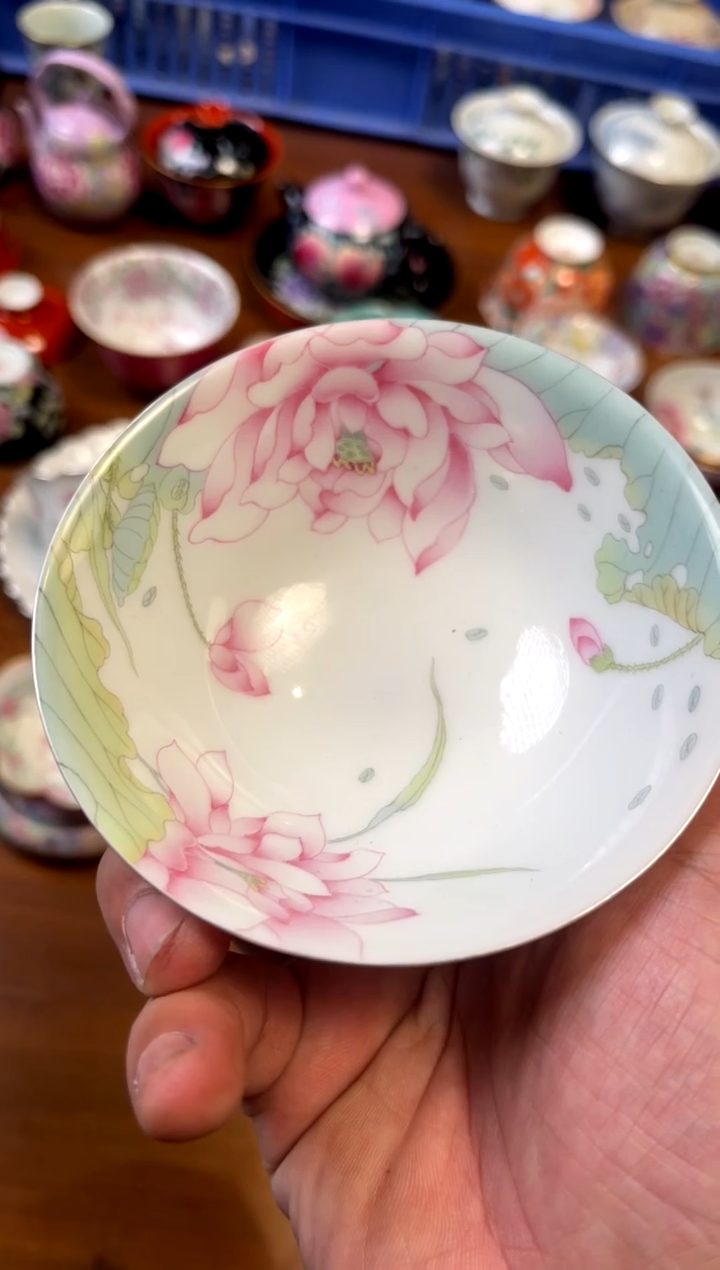 【闪购商品】景德镇纯手绘陶瓷茶具