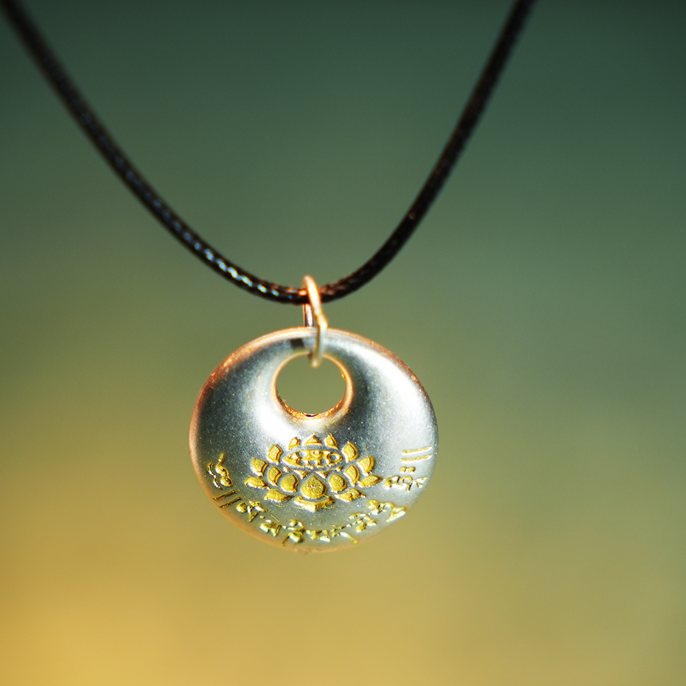 吊坠足银 【好彩头如意锁】足银吊坠