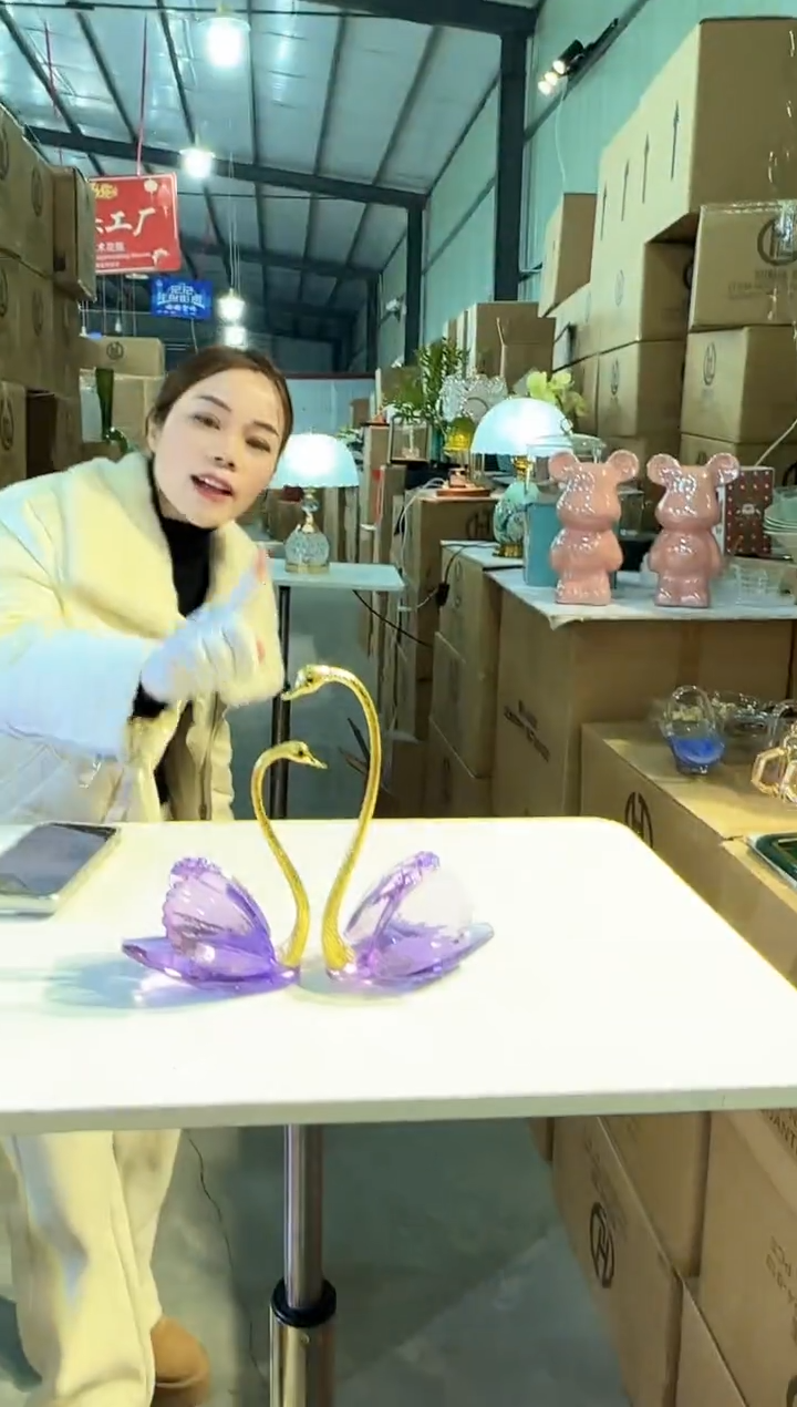 【闪购商品】无铅玻璃悠悠S-花器-82早