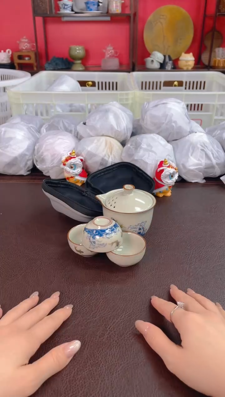 【闪购商品】瓷片【沉鱼茶器】清货底价 库存单一