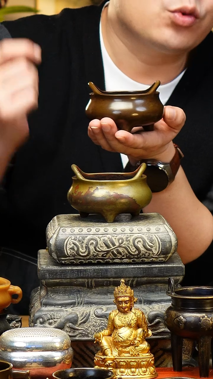 炉天下大红袍桥耳炉