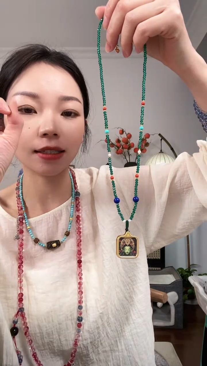 【闪购商品】琥珀颈饰未镶嵌A283AAAAA