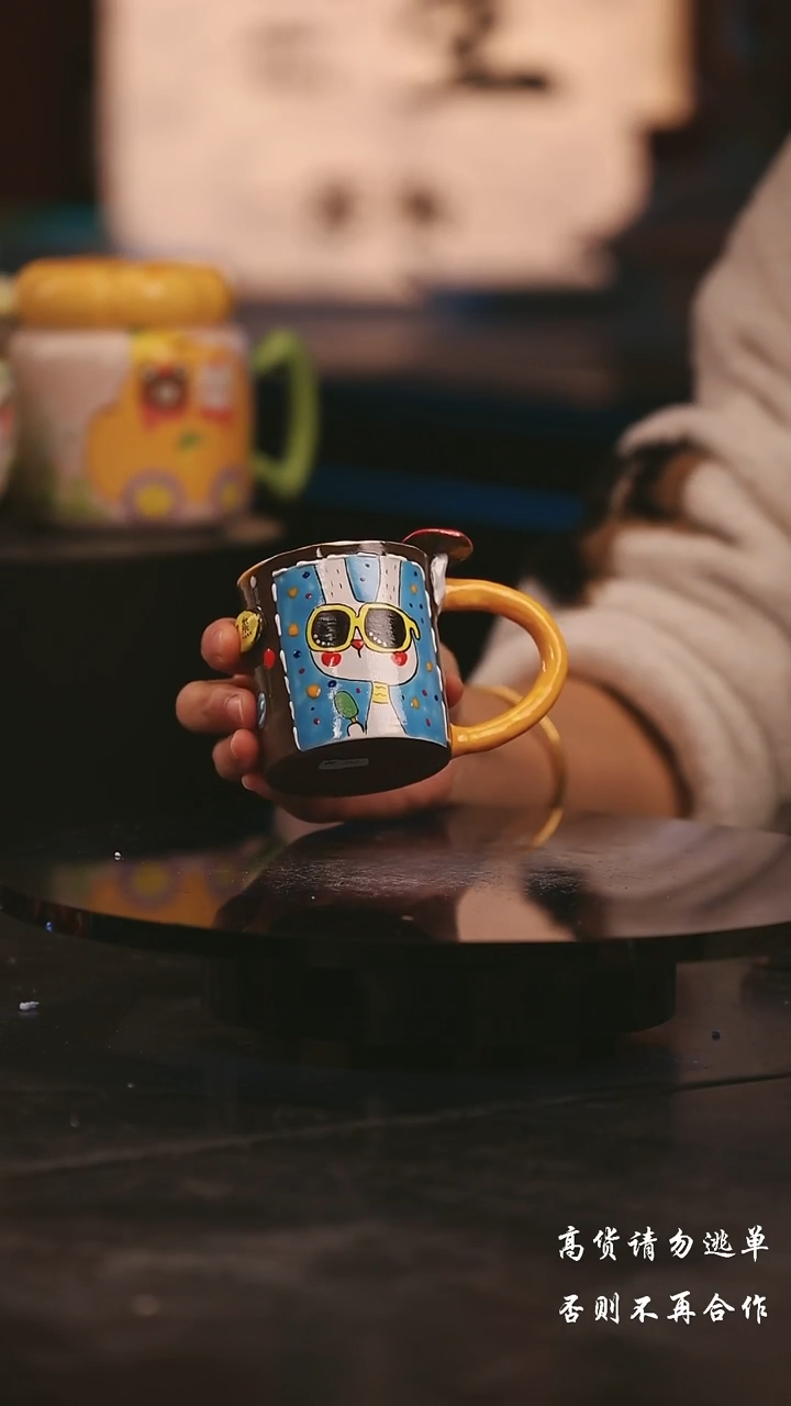 陶瓷景德镇可爱设计师款陶瓷 