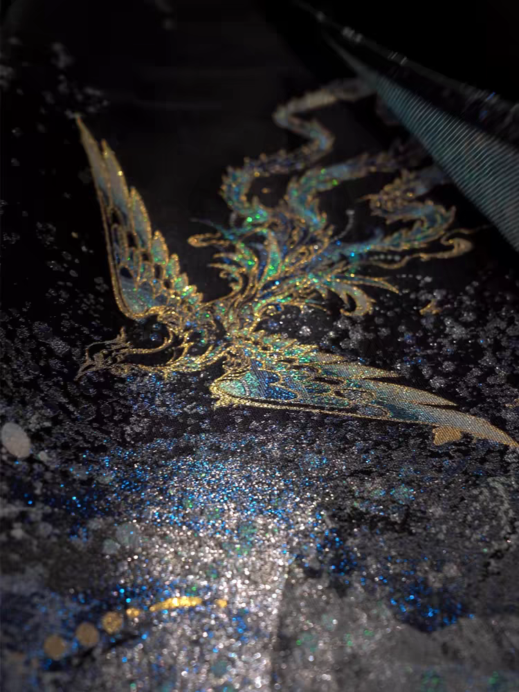 正版【凤临海渊】春夏款 马面裙 织金重工国风汉服日常国风爆款古风