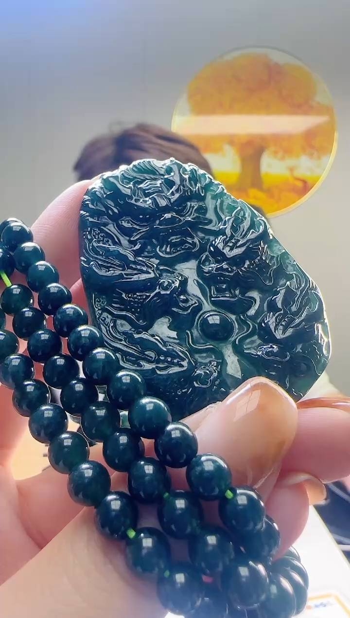 颈饰未镶嵌翡翠多样性随机发其一