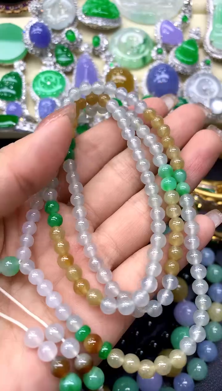 颈饰未镶嵌翡翠266-中国好珍宝