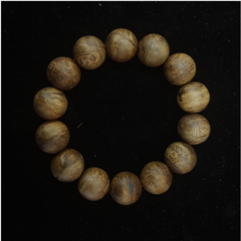 Y48.沉香【越南惠安白奇楠单圈】16mm-收藏级-DB2680350125-1