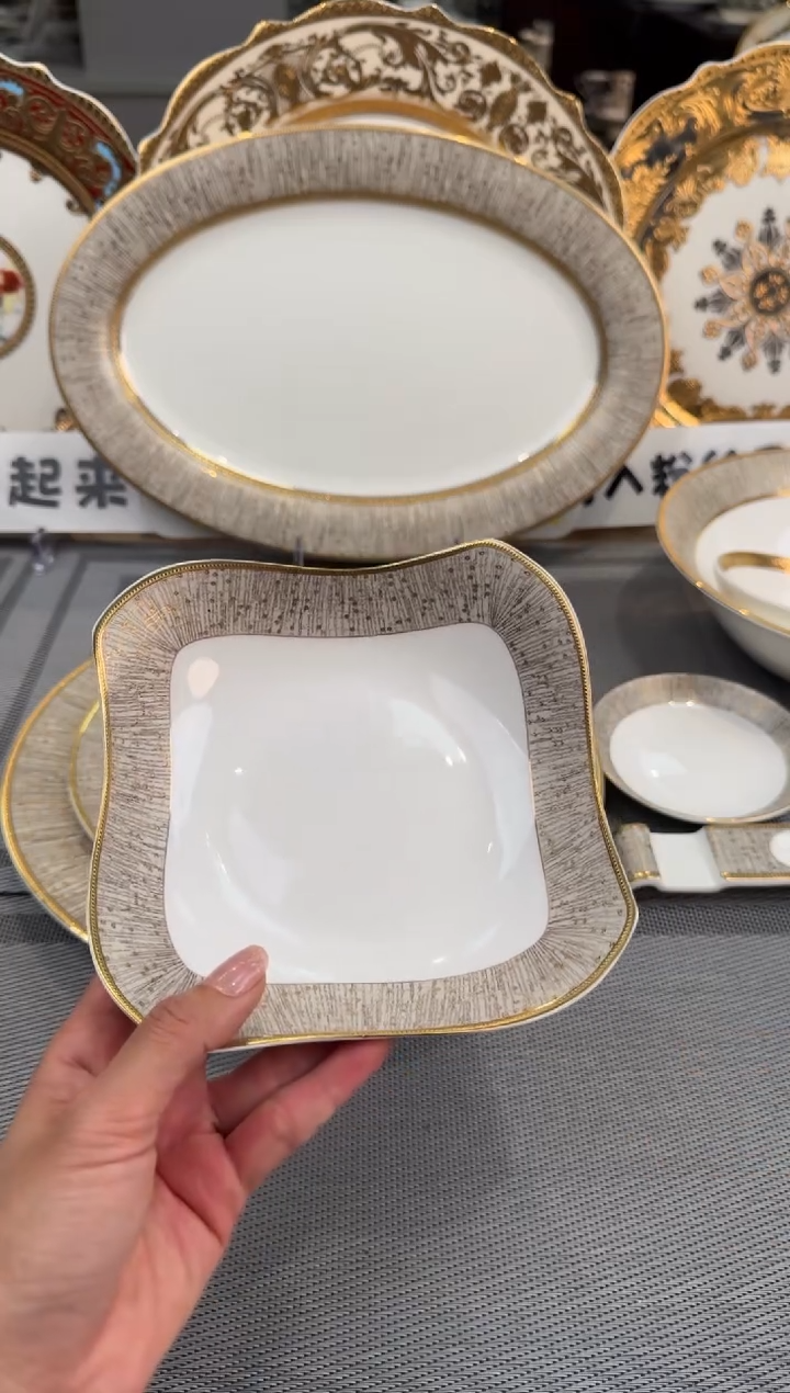 【闪购商品】瓷片沙拉碗2个福利款