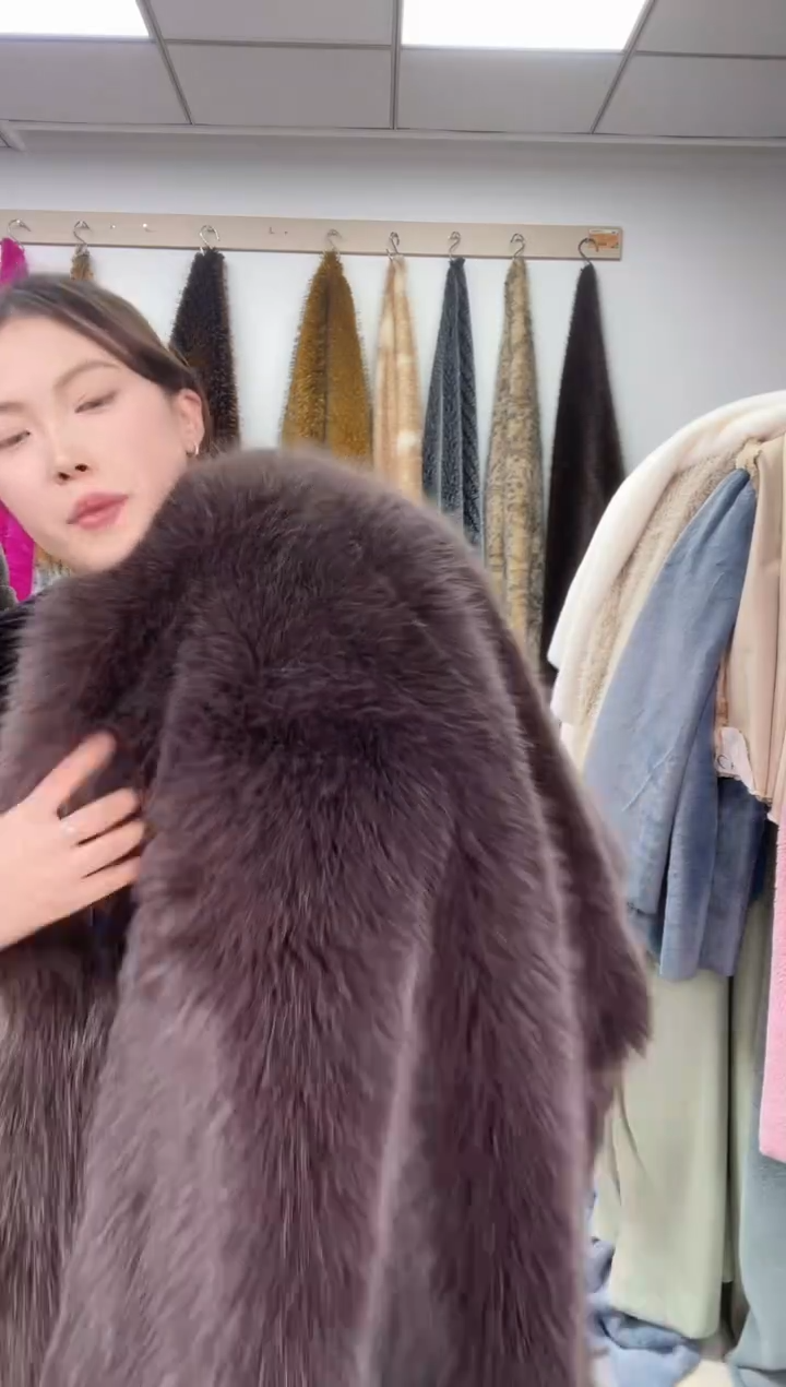 狐狸毛A107尺寸1.8*1