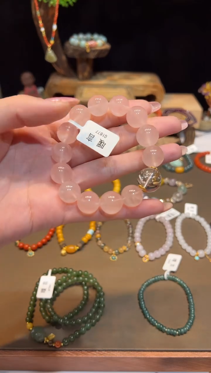 未镶嵌手链水晶手饰@@