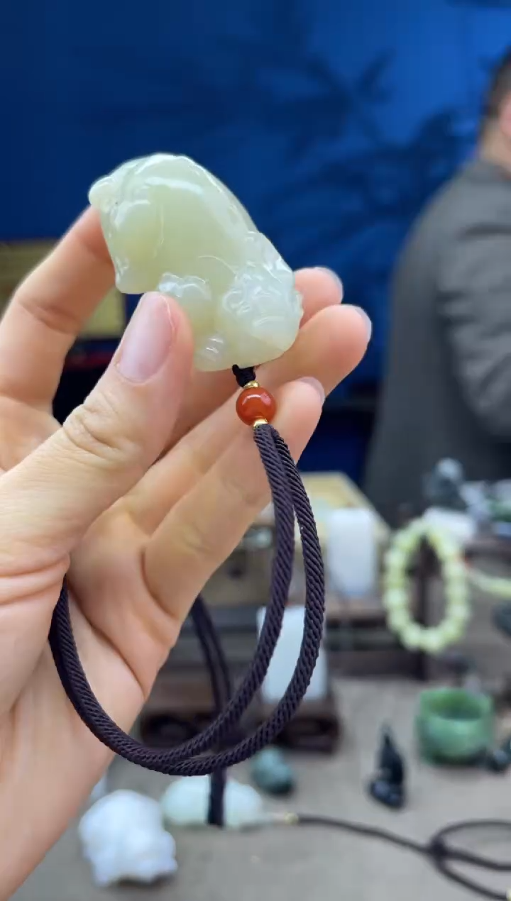 【闪购商品】和田玉颈饰未镶嵌1