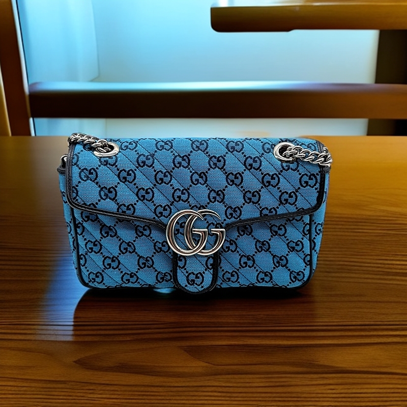 95新 GUCCI/古驰 丹宁马蒙1122 6135