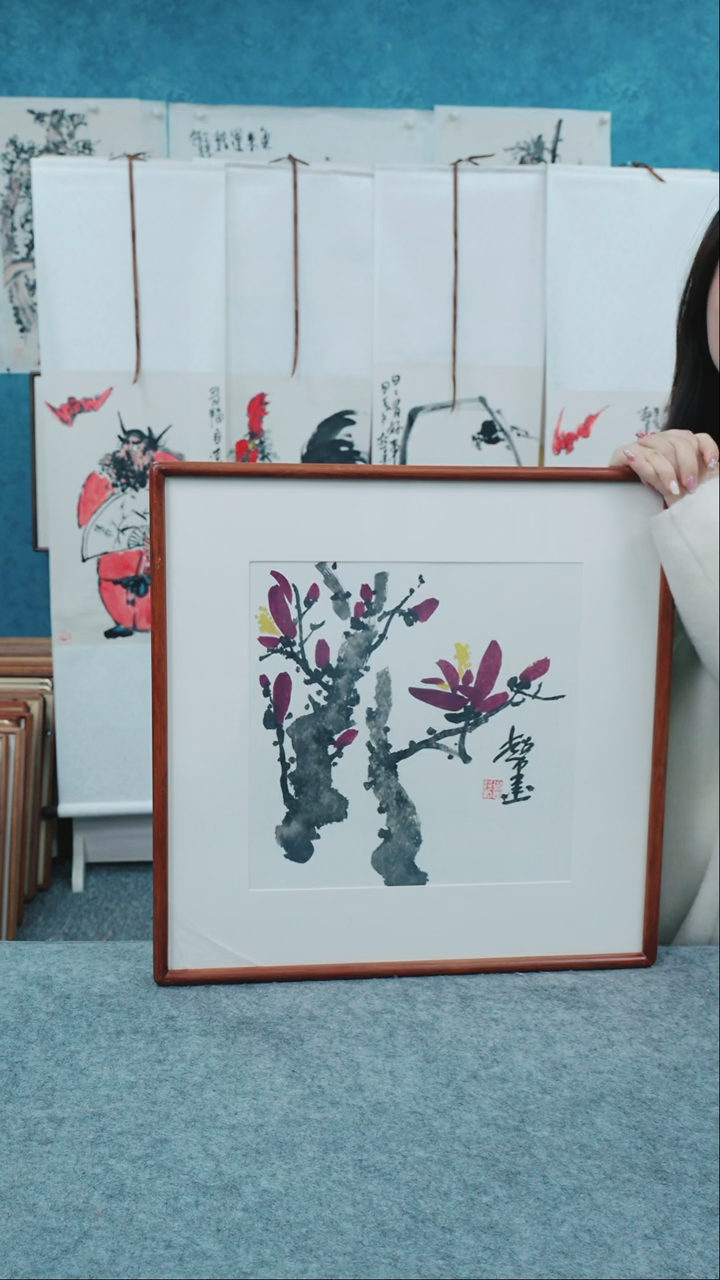 【闪购商品】国画50*50郑志超老师花鸟