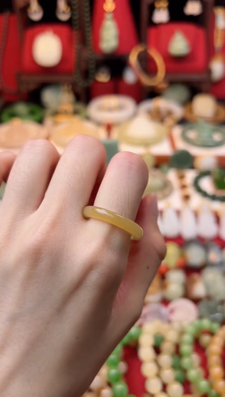 【闪购商品】和田玉戒指未镶嵌18