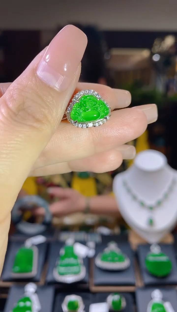 【闪购商品】翡翠戒指未镶嵌翡翠戒指