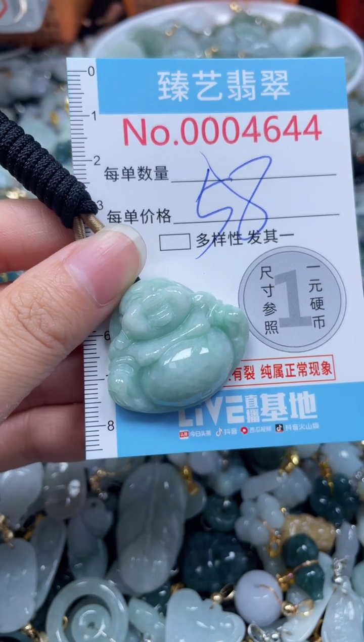 颈饰未镶嵌翡翠4644
