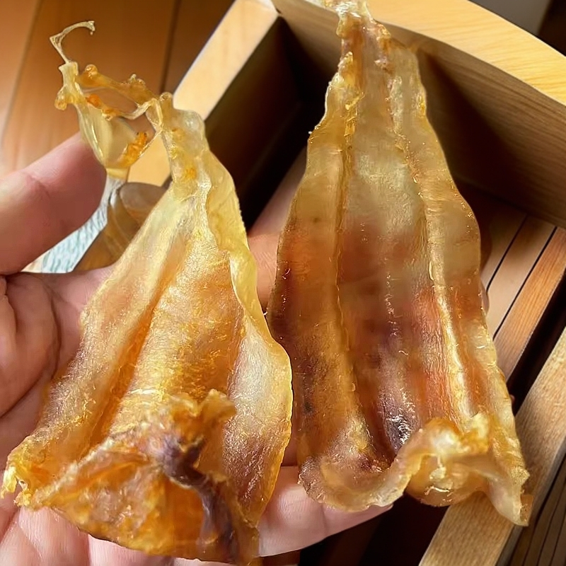 深海野生鱼胶干货26头土鳘母28头土鳘公290头土鳘片10g起现称实拍