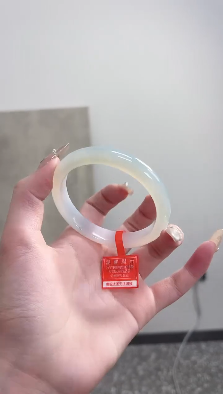 【闪购商品】玛瑙/玉髓手镯未镶嵌58圈需要包容