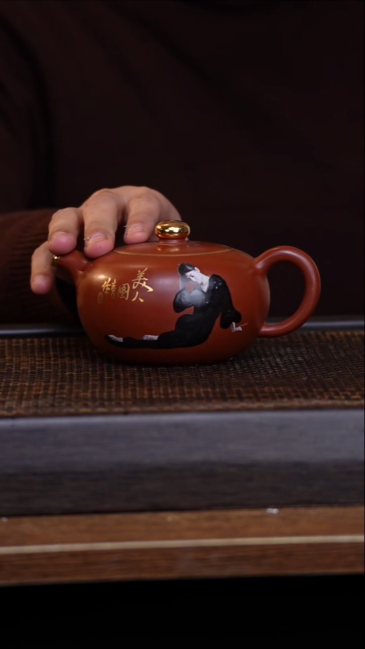 茶壶紫砂宜兴手工原矿紫砂壶001