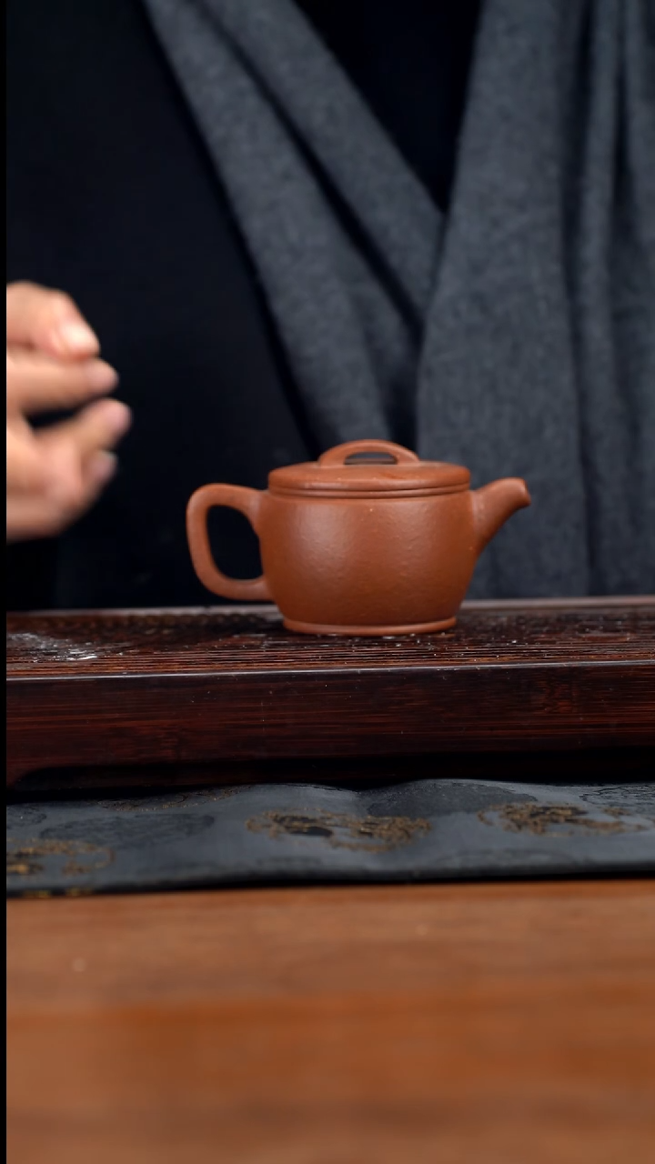 【闪购商品】紫砂茶壶160cc黄龙山原矿降坡泥汉瓦4