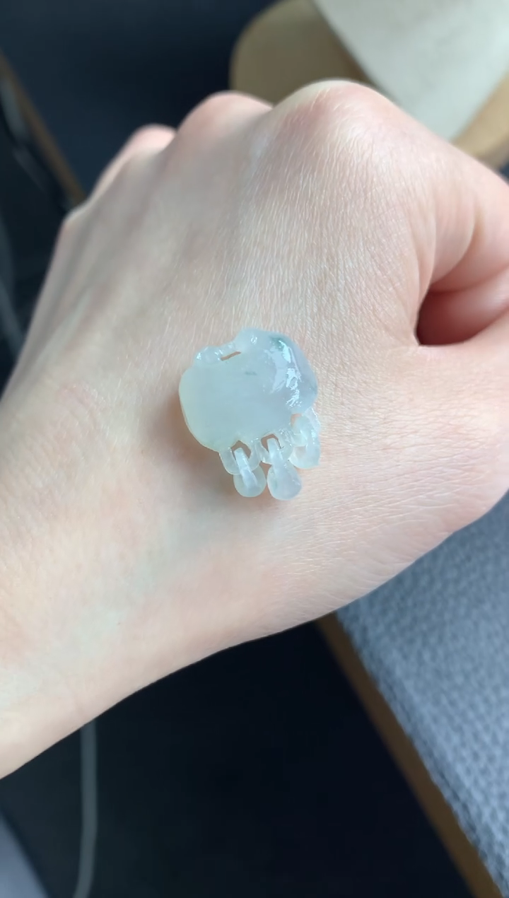 【闪购商品】定制翡翠未镶嵌锁