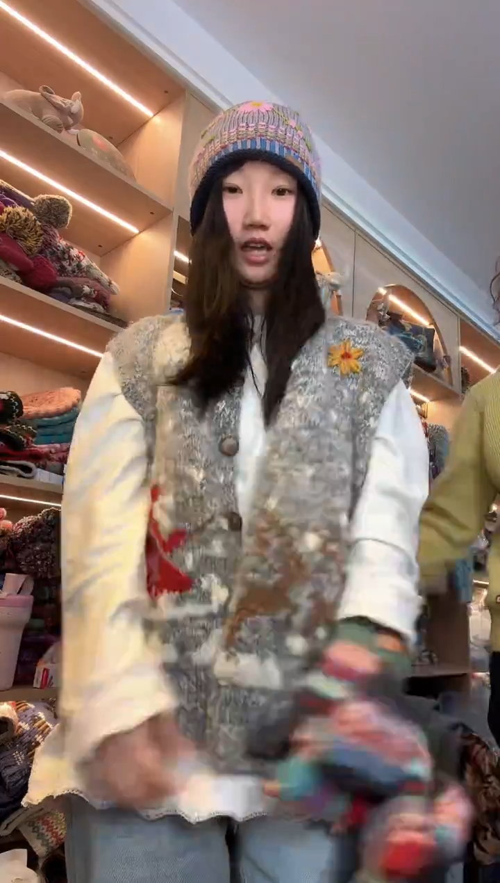 羊毛圣诞马甲598