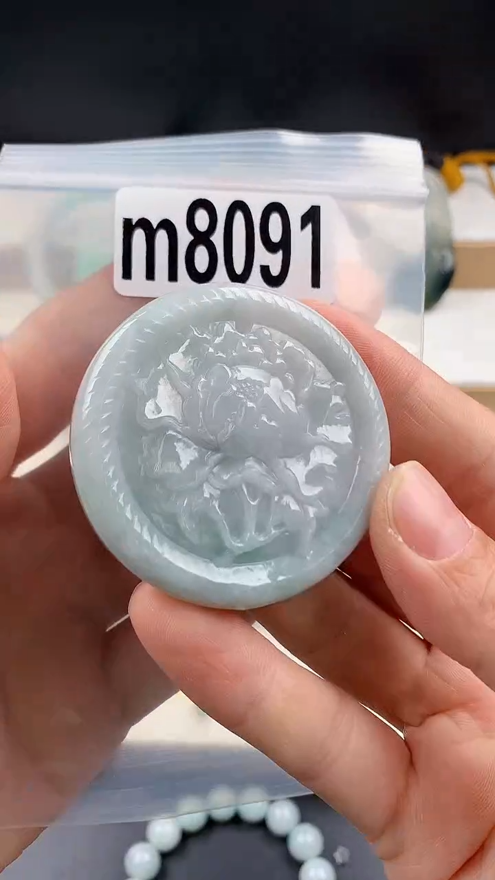 颈饰未镶嵌翡翠天然翡翠吊坠挂件