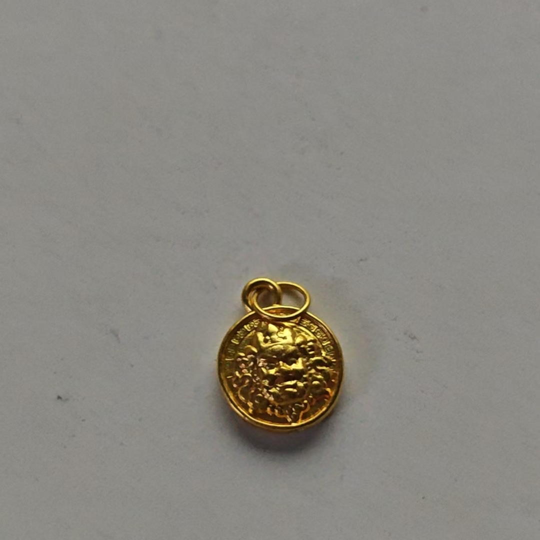 A(027）足金小版黄财神