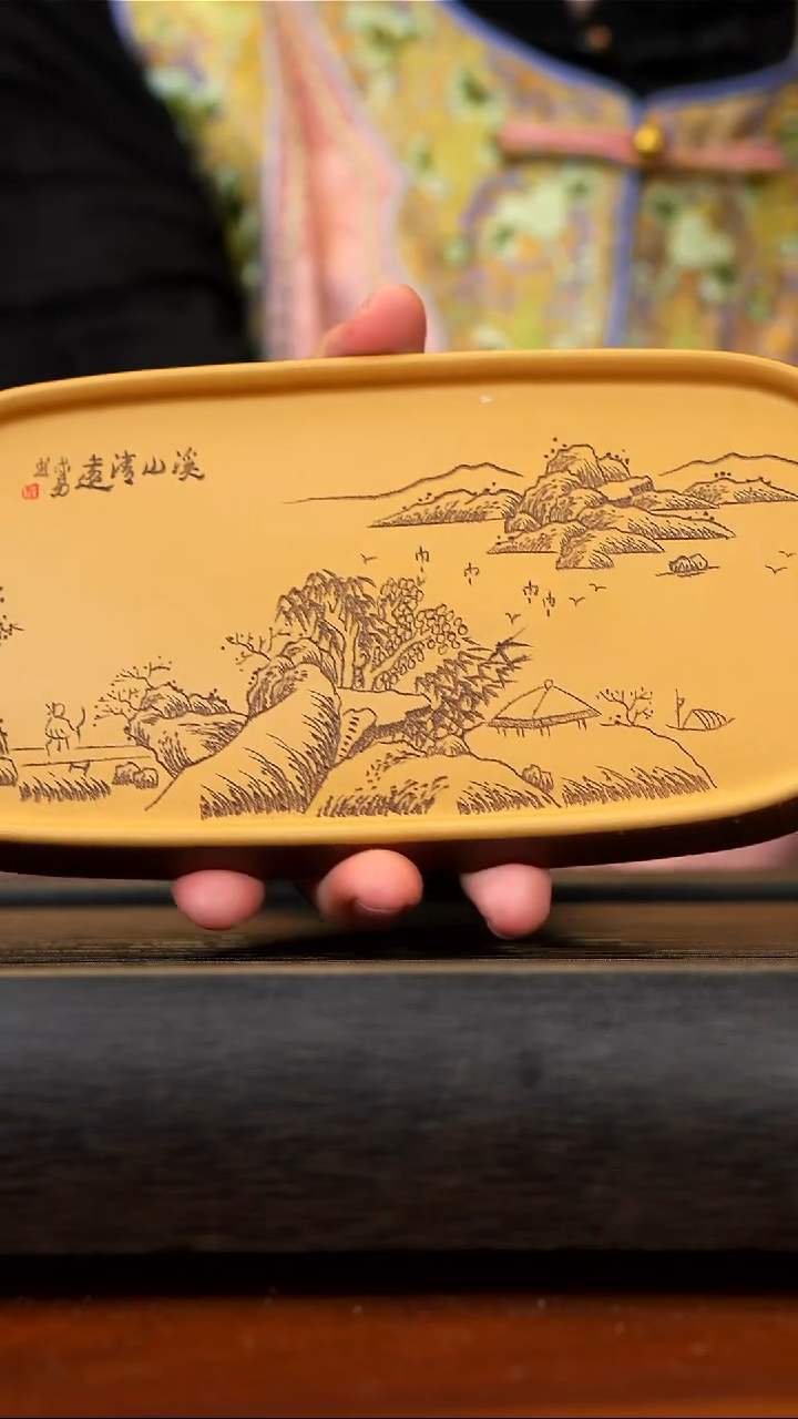 【闪购商品】紫砂茶壶宜兴紫砂黄段泥壶承