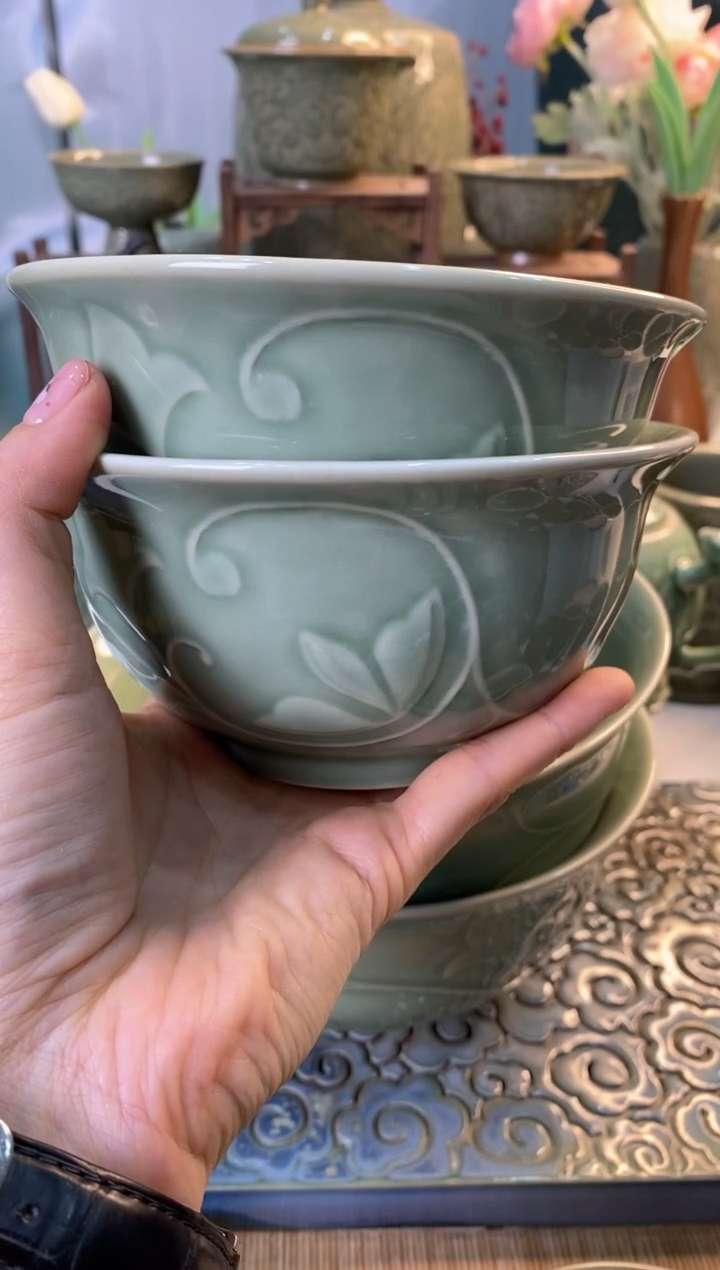 【闪购商品】5.5英寸玉兰碗微瑕b000022】2个