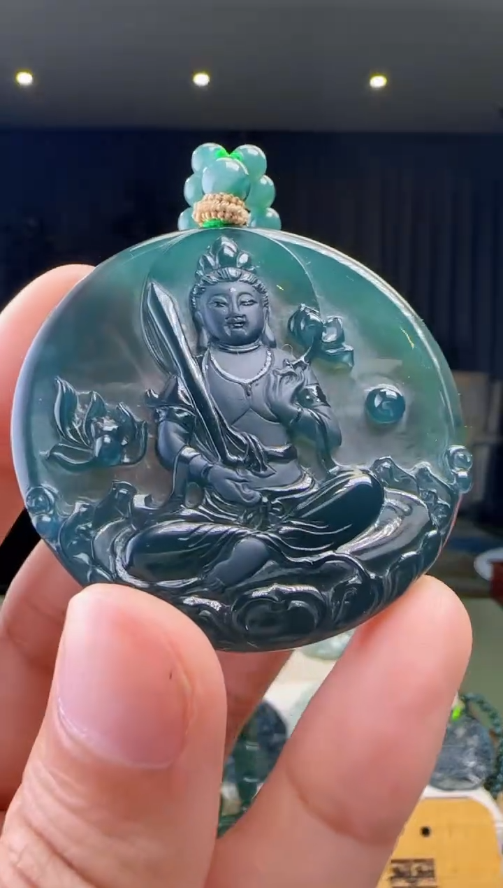 【闪购商品】翡翠吊坠(赠链)未镶嵌XM@@WS1WX30505