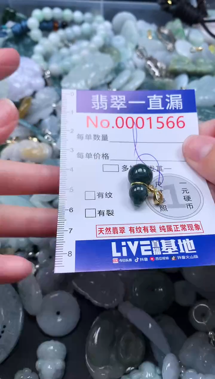 【闪购商品】翡翠吊坠(不含链)未镶嵌1566