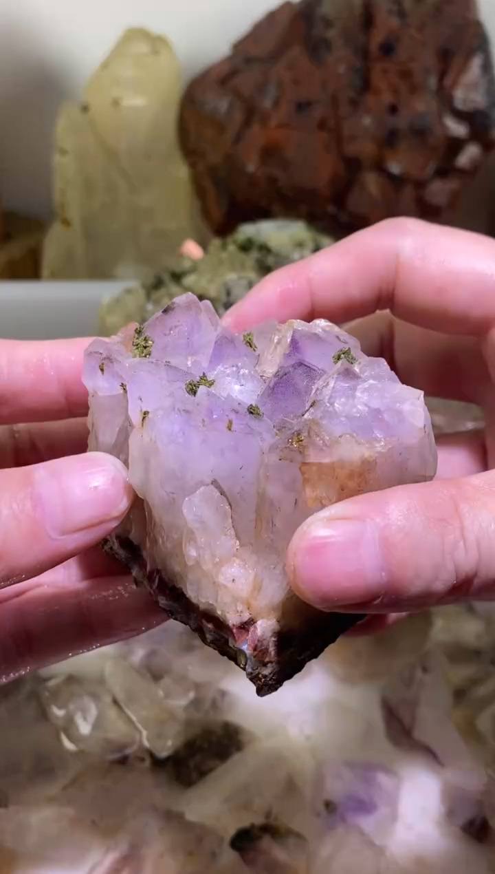 未镶嵌珠宝半成品水晶83号四川美姑超七花园水晶