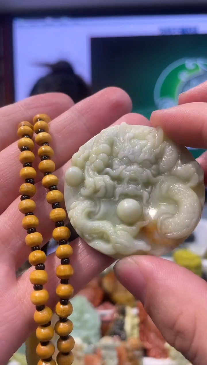 【闪购商品】岫玉吊坠未镶嵌·