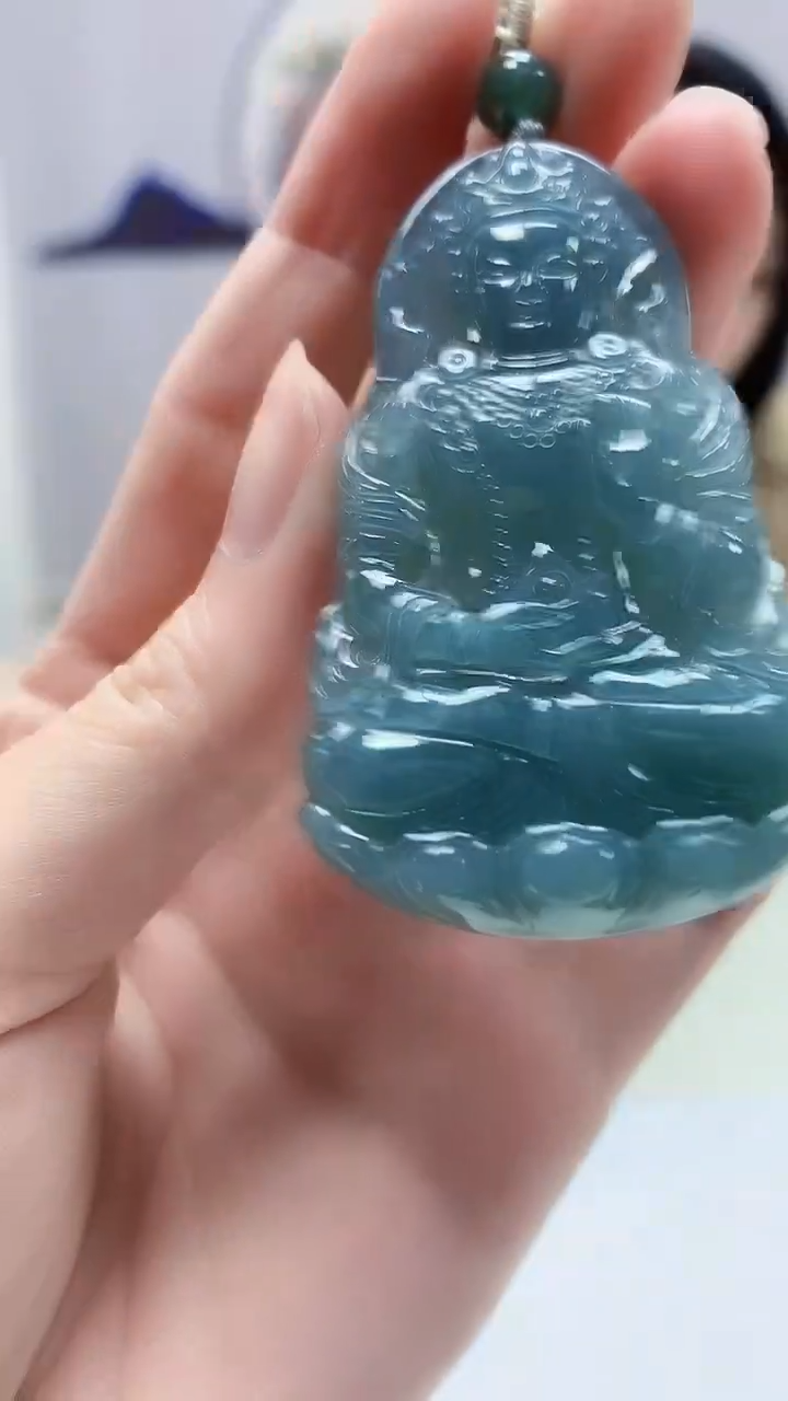 【闪购商品】定制翡翠未镶嵌3123zm-毛货挂件146