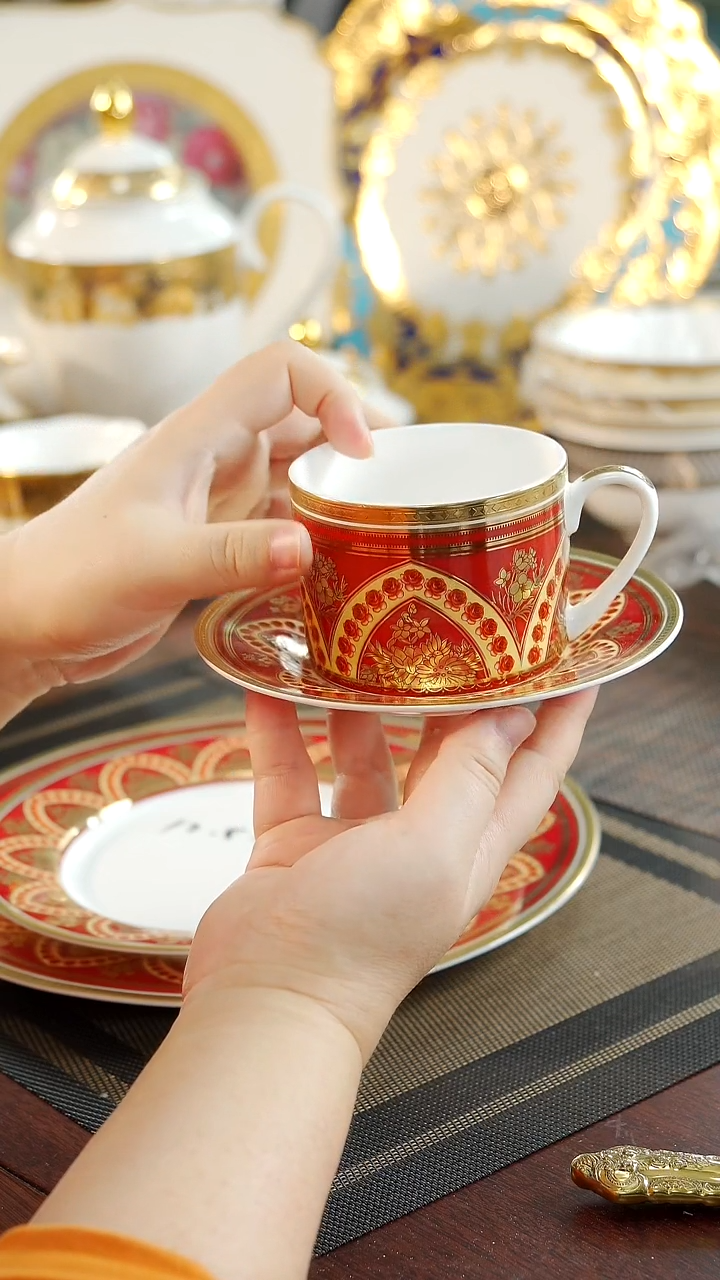 【闪购商品】瓷片咖啡杯碟 福利价