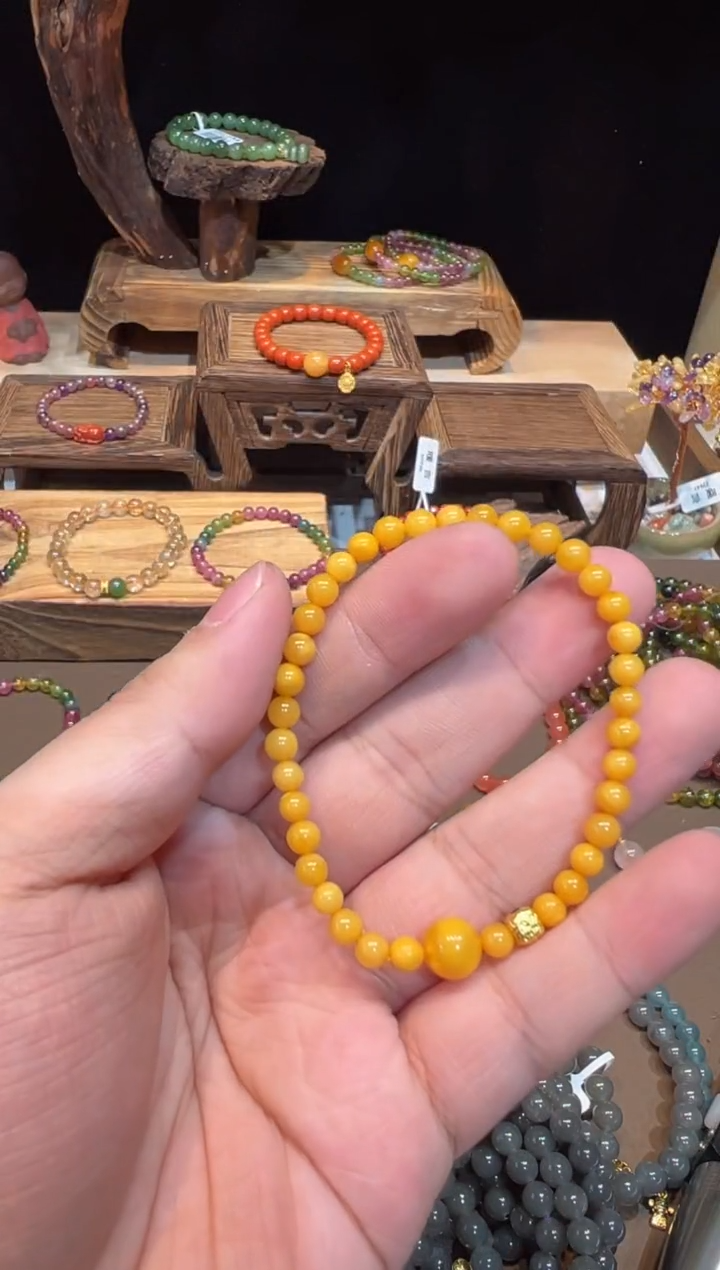 【闪购商品】琥珀手饰未镶嵌手饰@@E4256