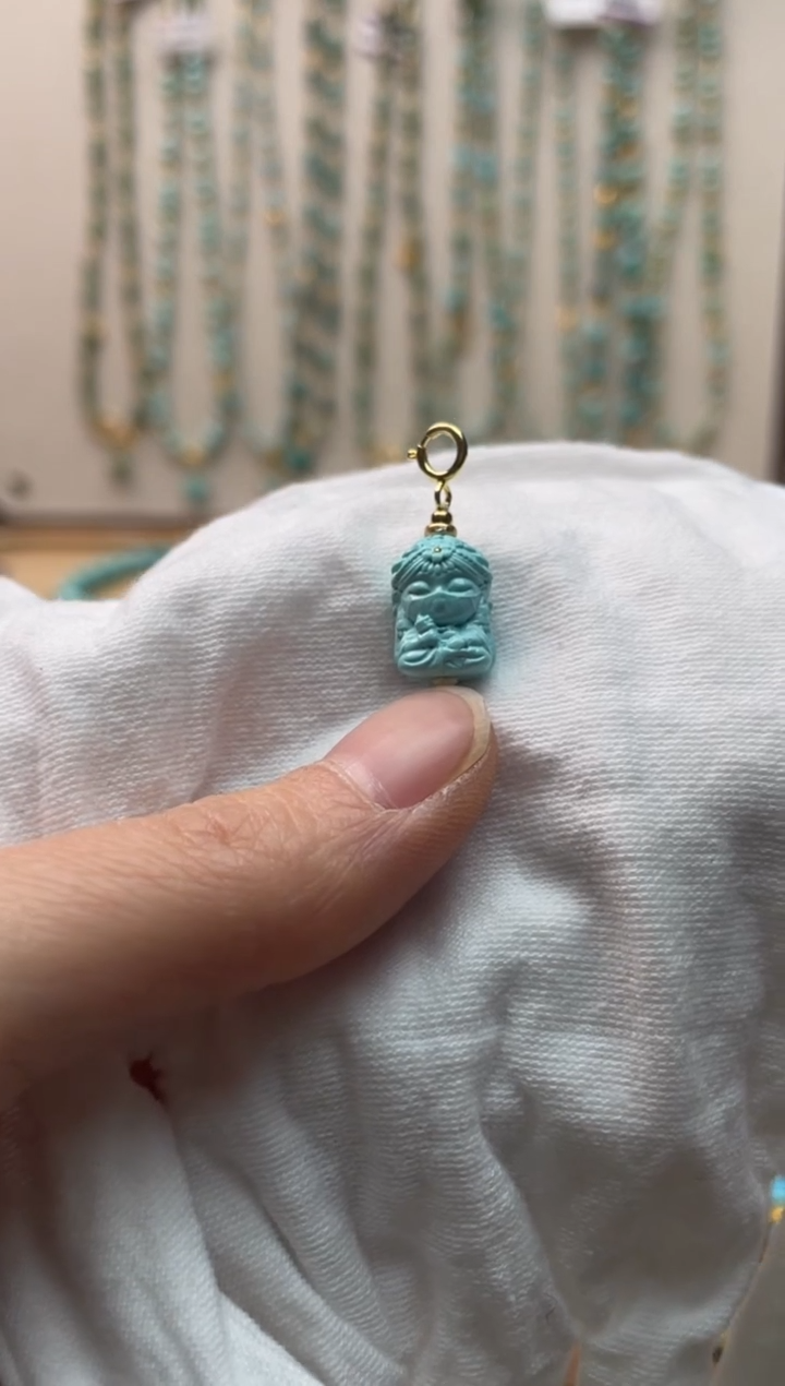 【闪购商品】绿松石珠宝奇石银S925镶嵌101