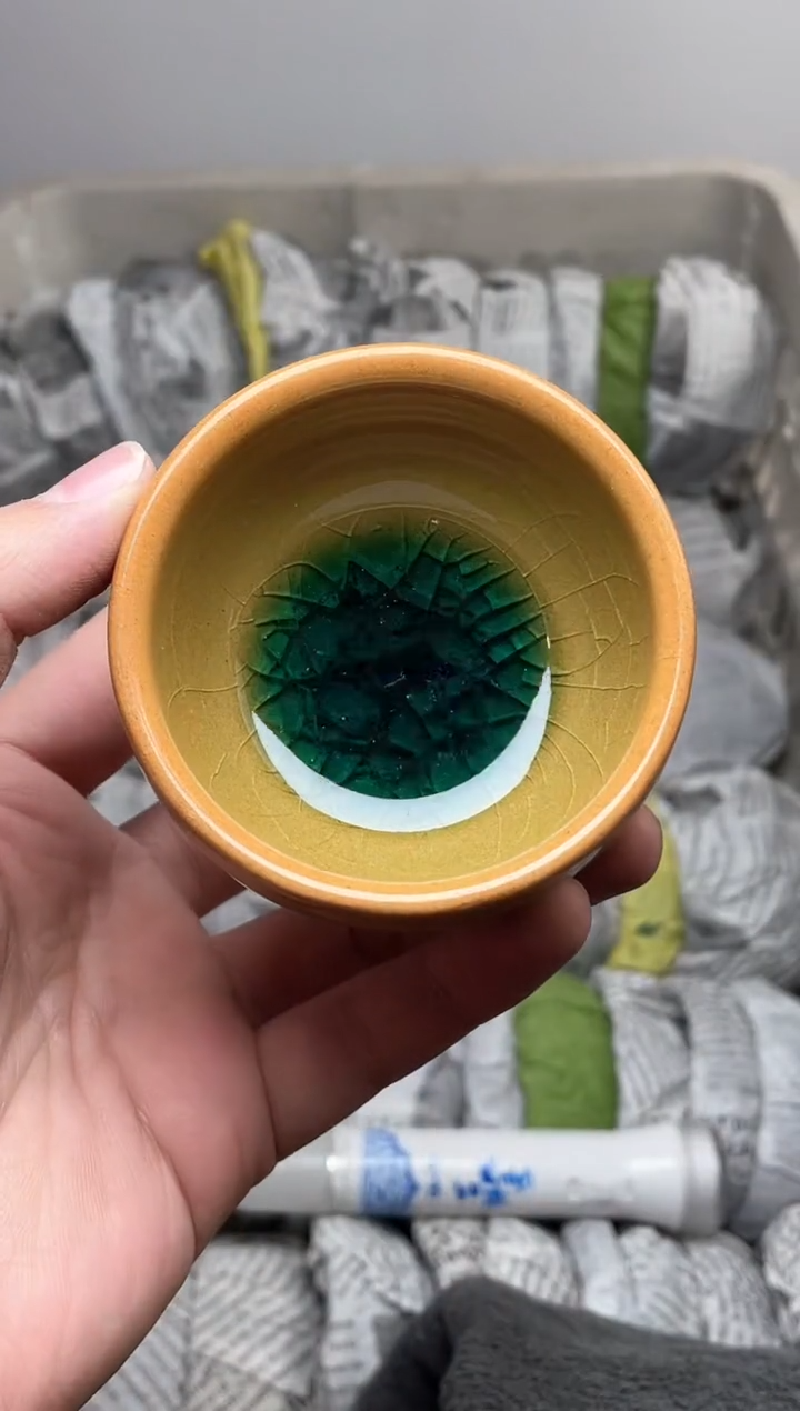 【闪购商品】茶盏沙漠绿洲主人杯