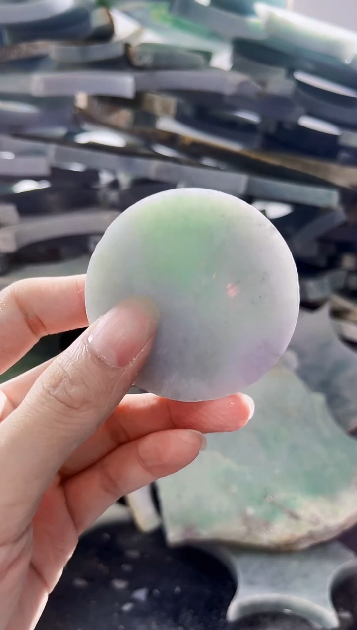 裸石翡翠缅甸翡翠A货陈5220