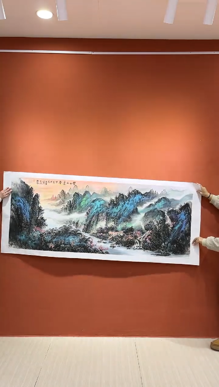 【闪购商品】国画郑乐华绘画手绘作品14-56