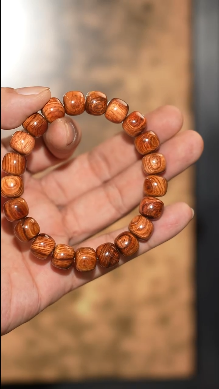 手串/手链黄花梨/降香黄檀海南黄花梨老糠梨10*11老型单圈