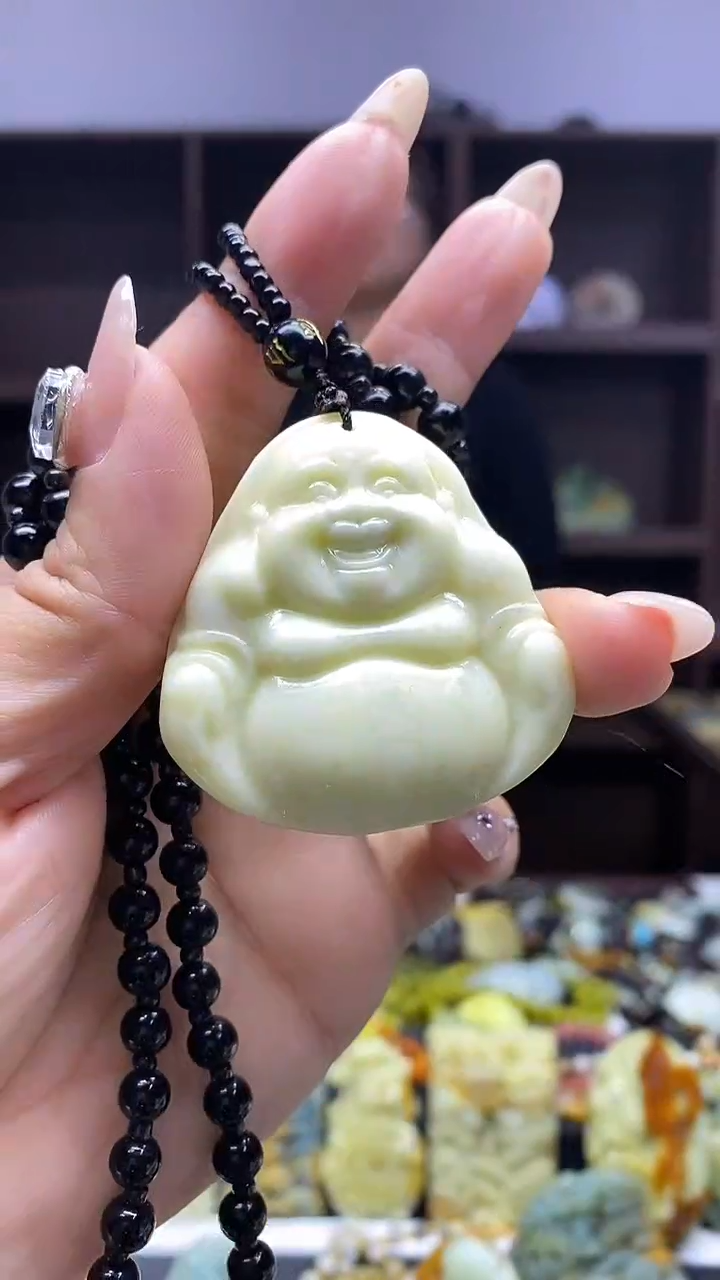 未镶嵌岫玉挂件 