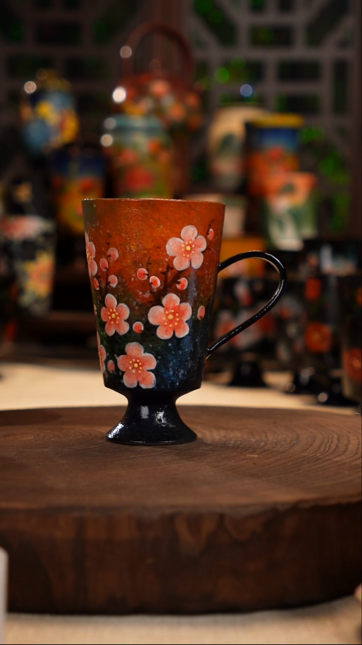 油画   釉下彩   杯子