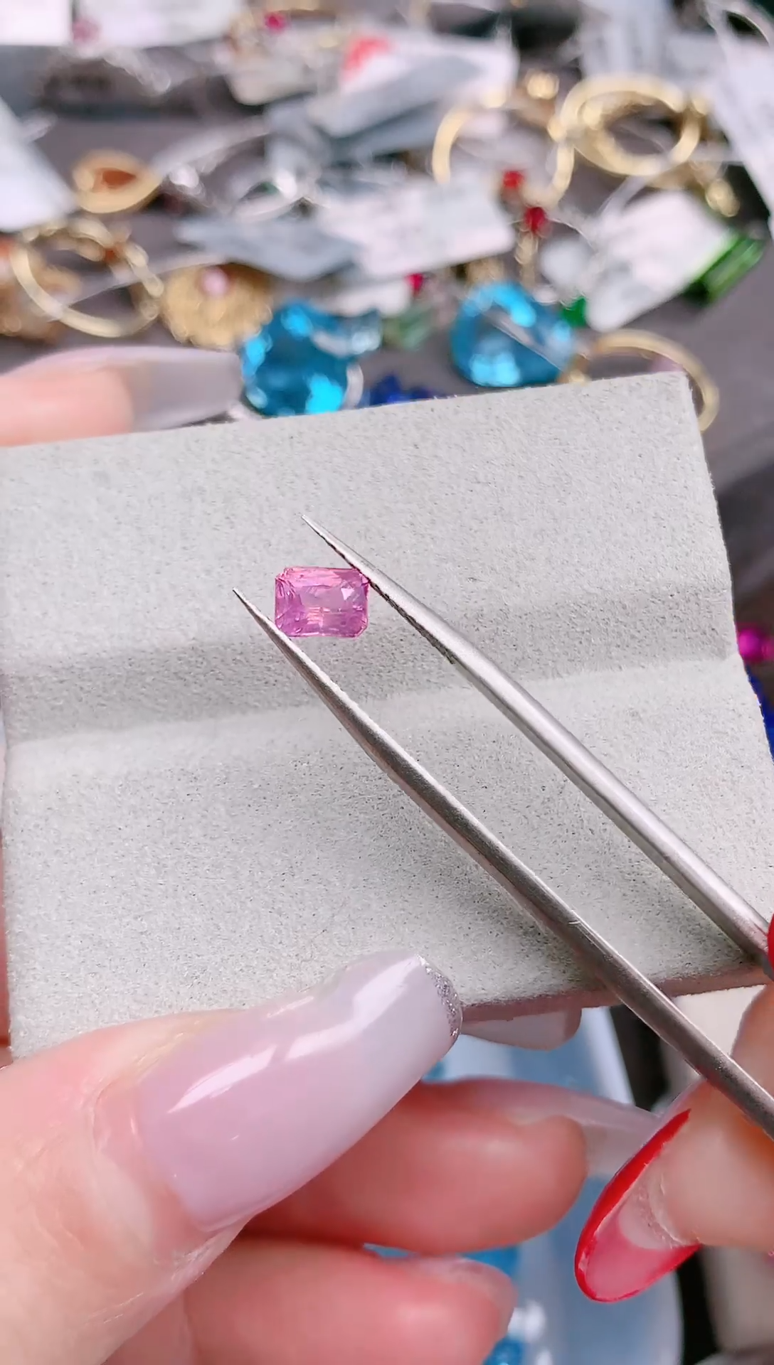 未镶嵌尖晶石珠宝半成品天然1.06ct