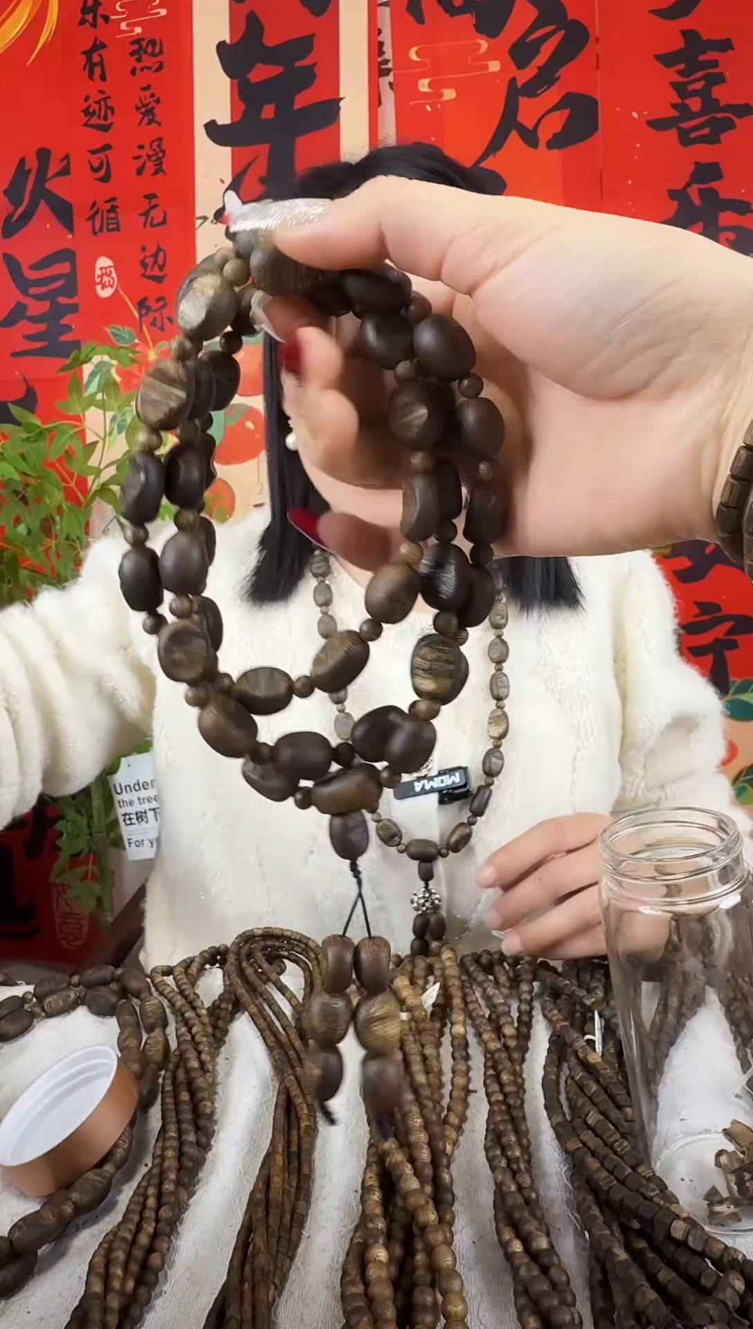 【闪购商品】沉香手串板头瘤疤多圈高油高品