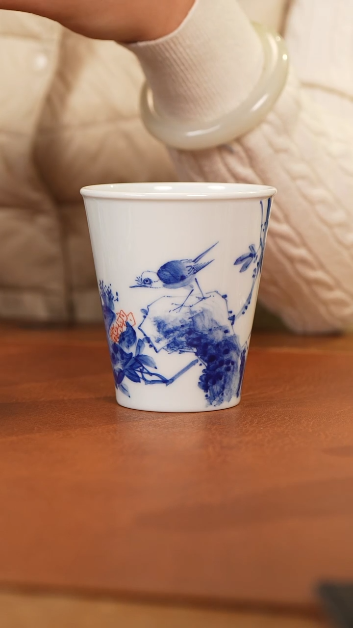 【闪购商品】杯景德镇青花主人杯