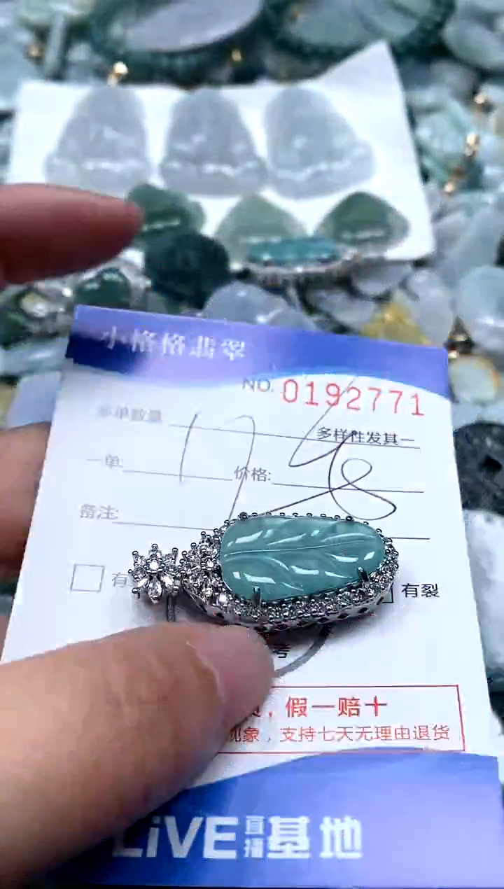 【闪购商品】翡翠颈饰未镶嵌闪购商品0192771